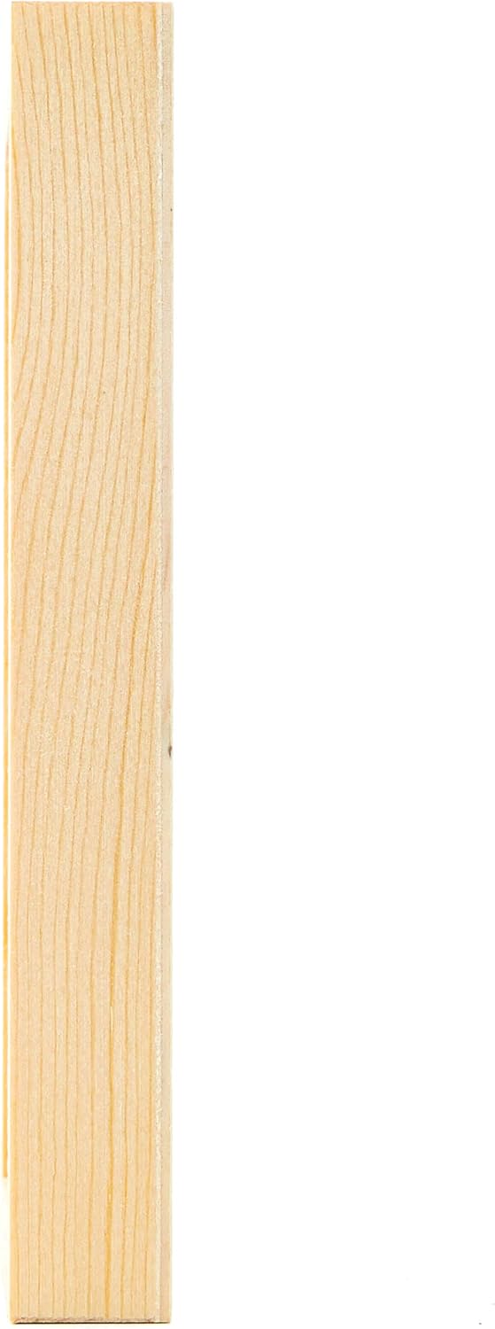 Unfinished Wood Paint Panel Boards (5 x 7 in, Rectangle, 6 Pack)