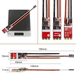 SEQURE 70A Brushless ESC 2-6S Lipo, RC Motor