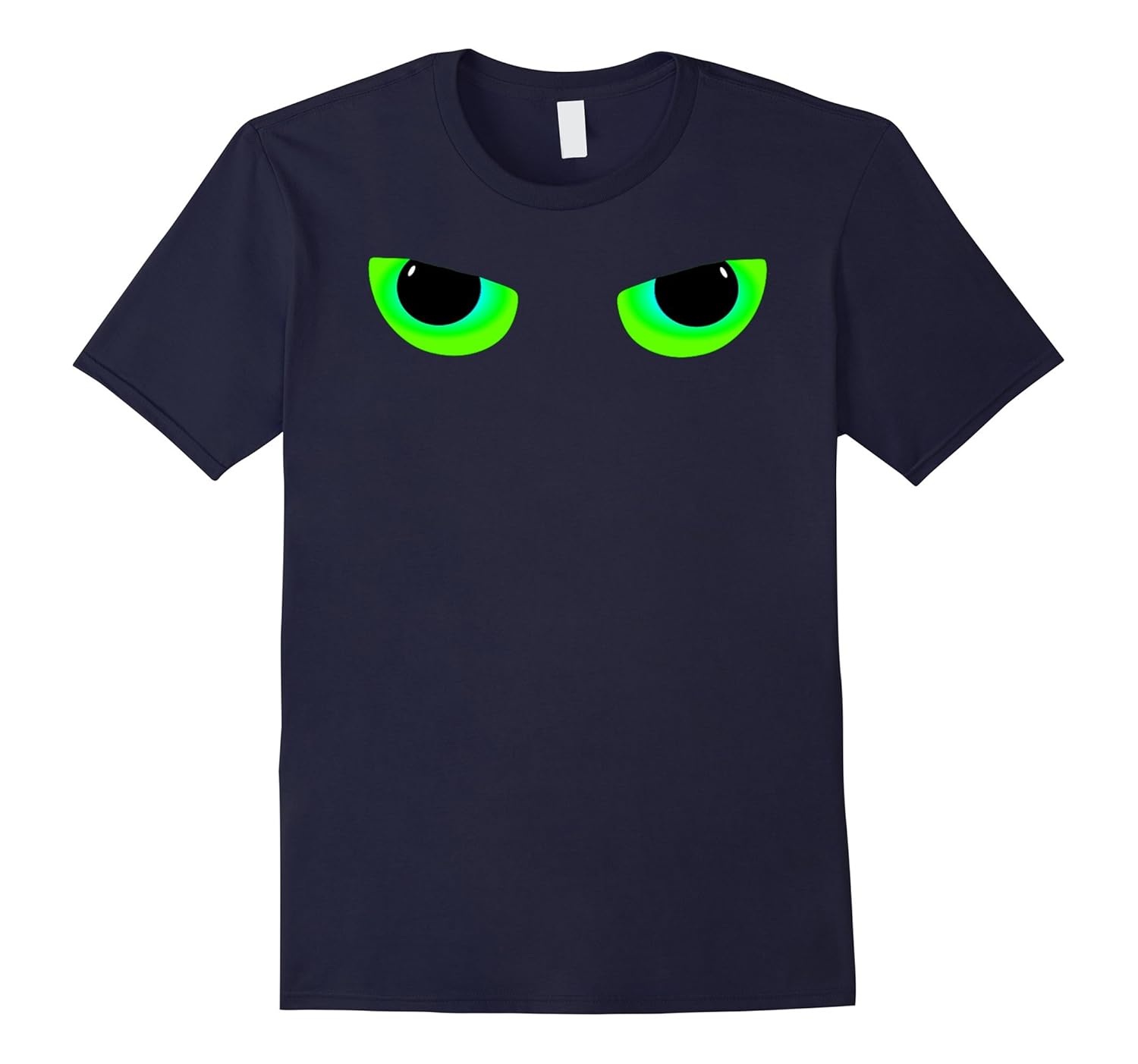 Green Cat Eyes T-shirt-AZP