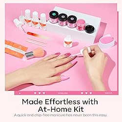 Modelones Dip Powder Nail Kit, 4 Colors Valentine's
