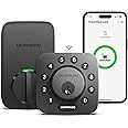 ULTRALOQ U-Bolt WiFi Smart Lock with Door Sensor, 5-in-1 Keyless Entry Door Lock with Built-in WiFi, Bluetooth and Keypad, WiFi Door Lock, WiFi Deadbolt