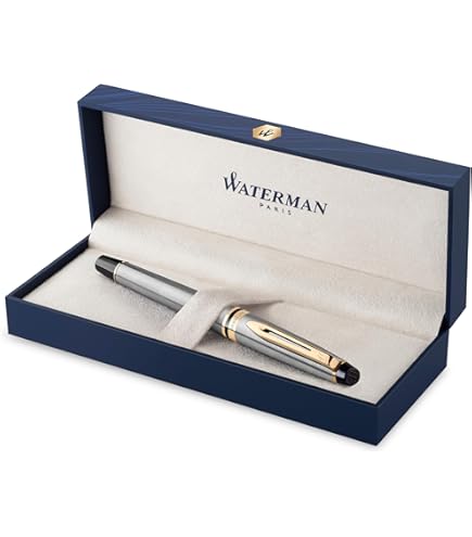 【保証書・説明書付き】WATERMAN 万年筆 Amazon.com : Waterman Hemisphere Essential Stainless Steel Gold