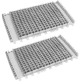 6101641-R2 Front Rear Brush Set Compatible with Maytroics Dolphin | Nautilus cc Plus Parts, for Dolphi-n DX3 DX4 M200 M400 M500 Pool Cleaner Replacement Robotic Climbing Brushes ,Grey (2 Pack)