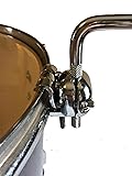Cowbell Mount Bracket - Tom Hoop Clamp for