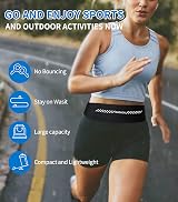 ANLEDDA Running Belt Waist Pack Phone Holder Fanny Pack 7.0 inch view 7