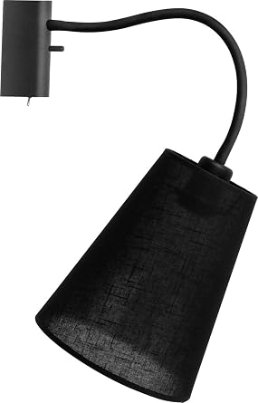 Wandleuchte Mit Schalter Schwarz Metall Wandlampe Wohnzimmer