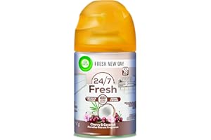 Air Wick Automatic Air Freshener Spray Refill, 1ct, Paradise Retreat, Odor Neutralization, Essential Oils