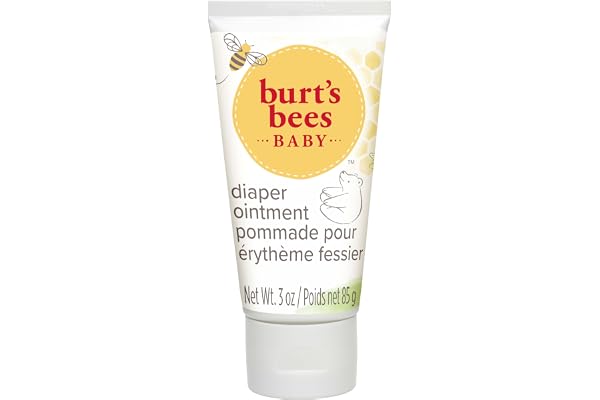 Burt's Bees Baby Diaper Rash Ointment Maximum Strength, 40% Zinc Oxide, 100% Natural Origin, Pediatrician Tested, 85g, Stocki