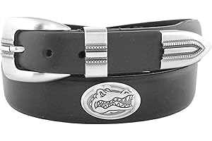 ZEPPELIN PRODUCTS, INC. Zeppelin Products Inc. NCAA Florida Gators Tip Leather Concho Belt