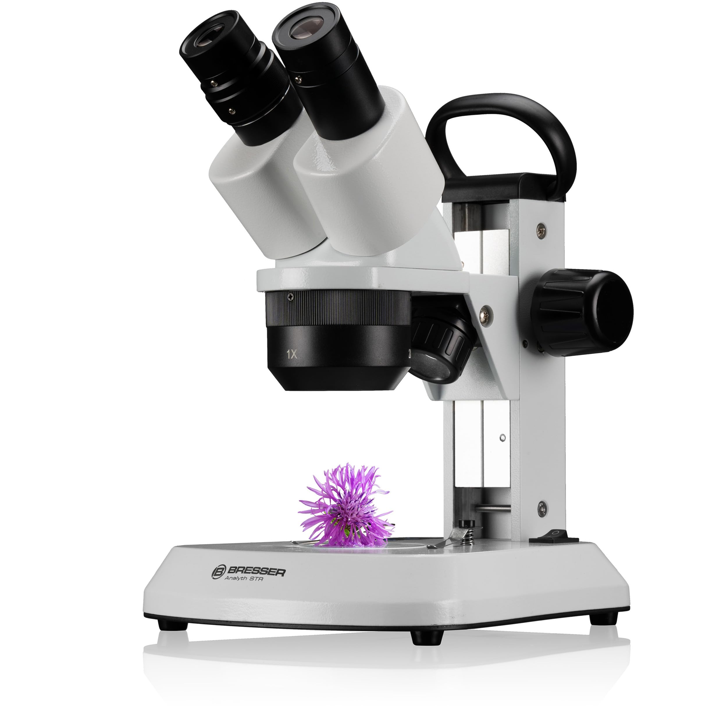 Bresser Mikroskop Analyth STR 10x - 40x Stereo Auflicht- und Durchlicht Mikroskop, Schwarz 2
