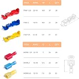 Wirefy 120 PCS T Tap Wire Connectors Kit 22-10 AWG Quick Splice Disconnect view 5
