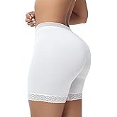 Women's Slip Shorts for Under Dresses Cooling Anti Chafing Underwear,Lace Shorts Under Skirts Summer