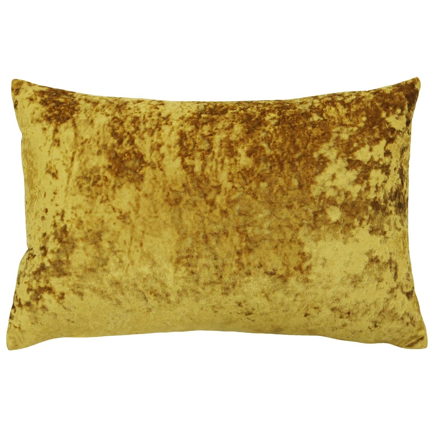 yellow crushed velvet cushions
