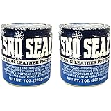 Atsko Sno-Seal Original Beeswax Waterproofing Leather Protector, 7 oz