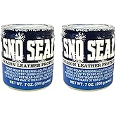Atsko Sno-Seal Original Beeswax Waterproofing Leather Protector, 7 oz