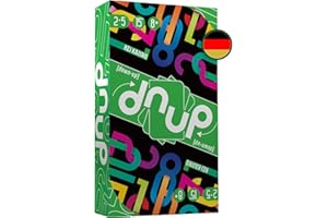 Asmodee, Dnup, fast family game for 2-5 players from 8 years old, the card game that turns everything upside down with 15 min