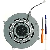 PS5 Slim Cooling Fan Replacement – 19-Blade Internal Quiet Cooler for PlayStation 5 Slim Console CFI-2000 CFI-2015 Cooling Fan G12E12MS1AH-56J14, 11541GS-12M-WB-01