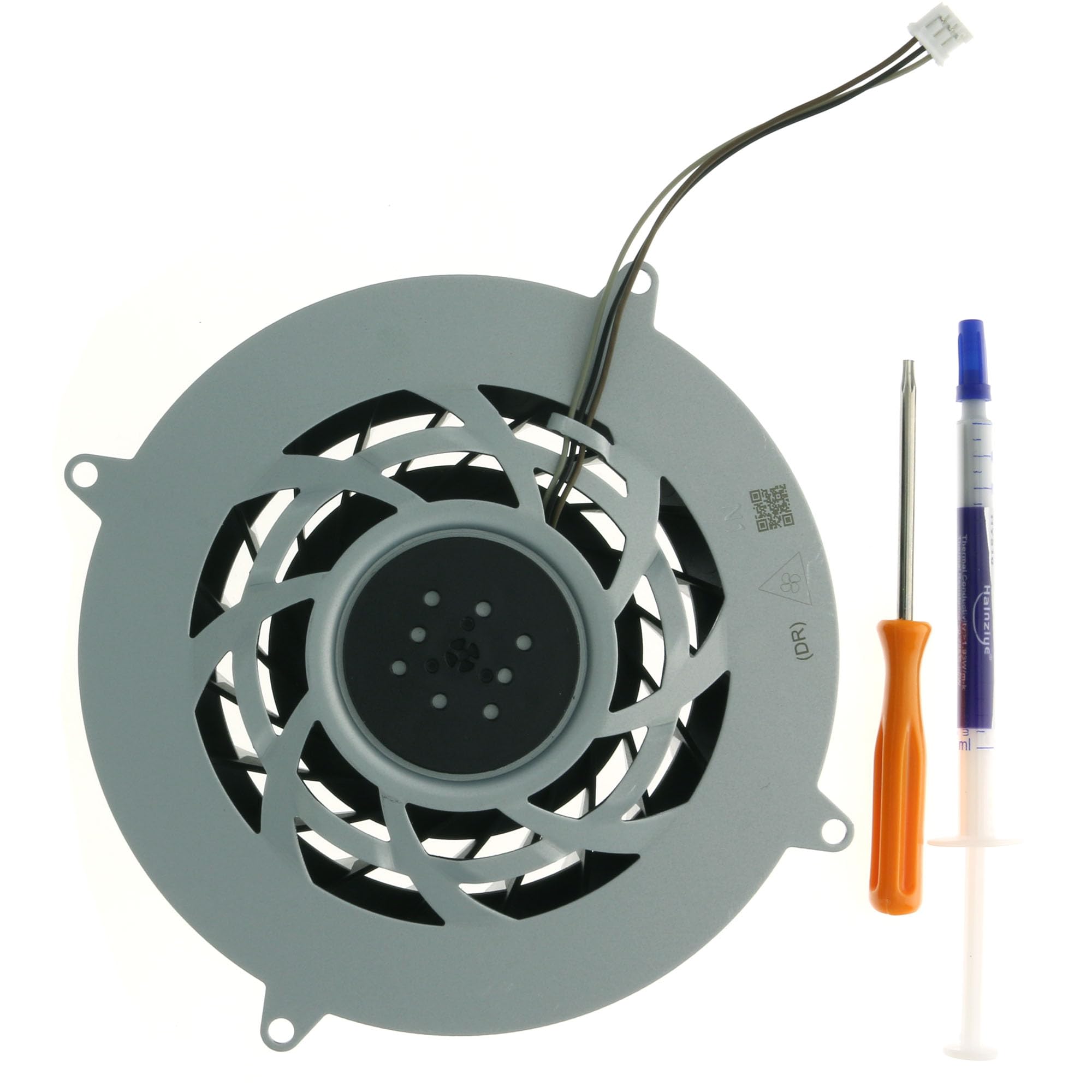 Photo 1 of PS5 Slim Cooling Fan Replacement – 19-Blade Internal Quiet Cooler for PlayStation 5 Slim Console CFI-2000 CFI-2015 Cooling Fan G12E12MS1AH-56J14, 11541GS-12M-WB-01