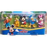 Disney Jr. Mickey Mouse Clubhouse Collectible Friends Figure Set | Includes 5 Display Worthy Figures, Mickey Mouse, Minnie Mouse, Pluto, Goofy, and Donald Duck, Ages 3+