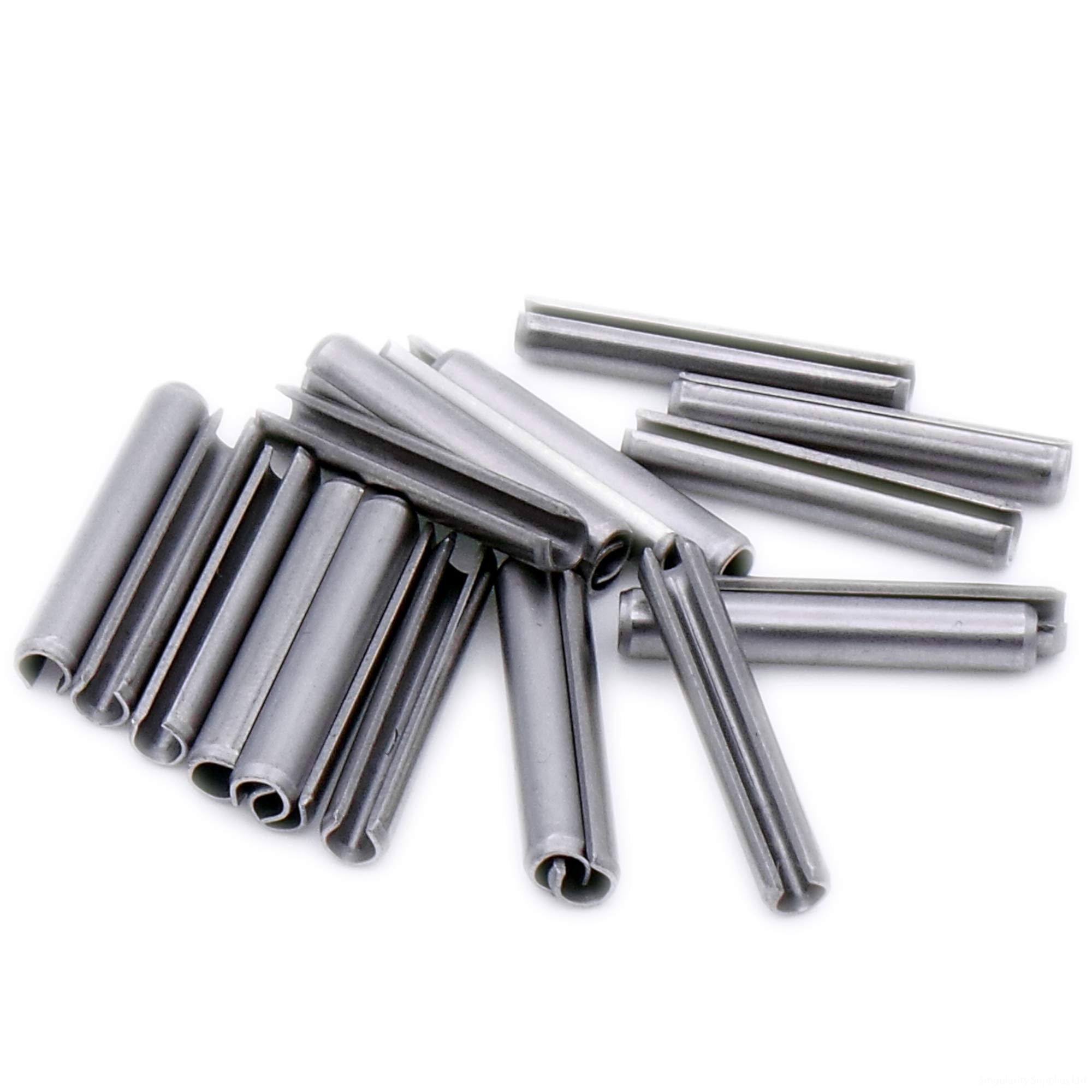 D3.5 (3.5mm x 22mm) Slotted Spring Pin (Heavy) - Stainless Steel (A1) (Pack of 20)