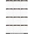 Vibrant Focus 2025-2026 Yearly Wall Calendar - annual calendar 2025-2026, 2025-2026 Yearly Wall Calendar&Planner with Thick Paper, July 2025 - June 2026, X Large, 34.7" x 22.8", 2025-2026 Yearly Planner (2025-2026 Yearly Wall Calendar - Black)