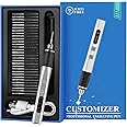 [Dual-Directional Rotation] Electric Engraving Pen, Ultimate Cordless Engraving Pen for Artists & DIYers - Engrave 60+ Surfaces - Beginner Friendly- 30 Bits & Mastery Guide