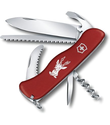 Coltello Svizzero Victorinox Trailmaster Grip - Lama Bloccabile, 10 Funzioni, Per Campeggio