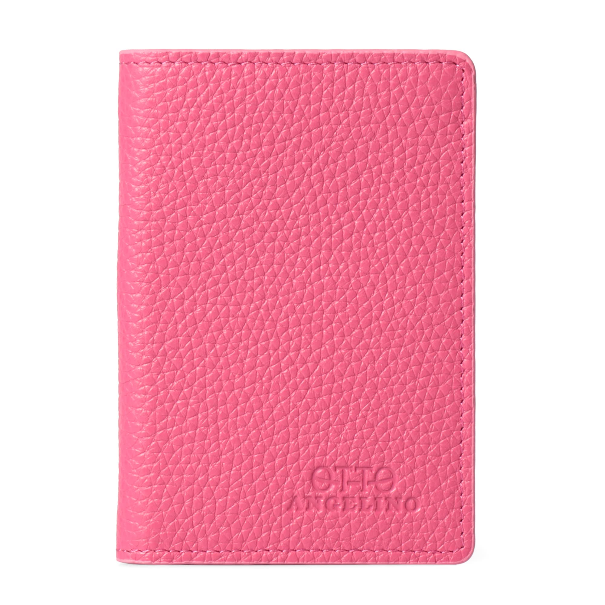 Otto Angelino Bifold Genuine Leather Wallet - Passport Style - ID, Bank Cards, Cash, RFID Blocking - Unisex