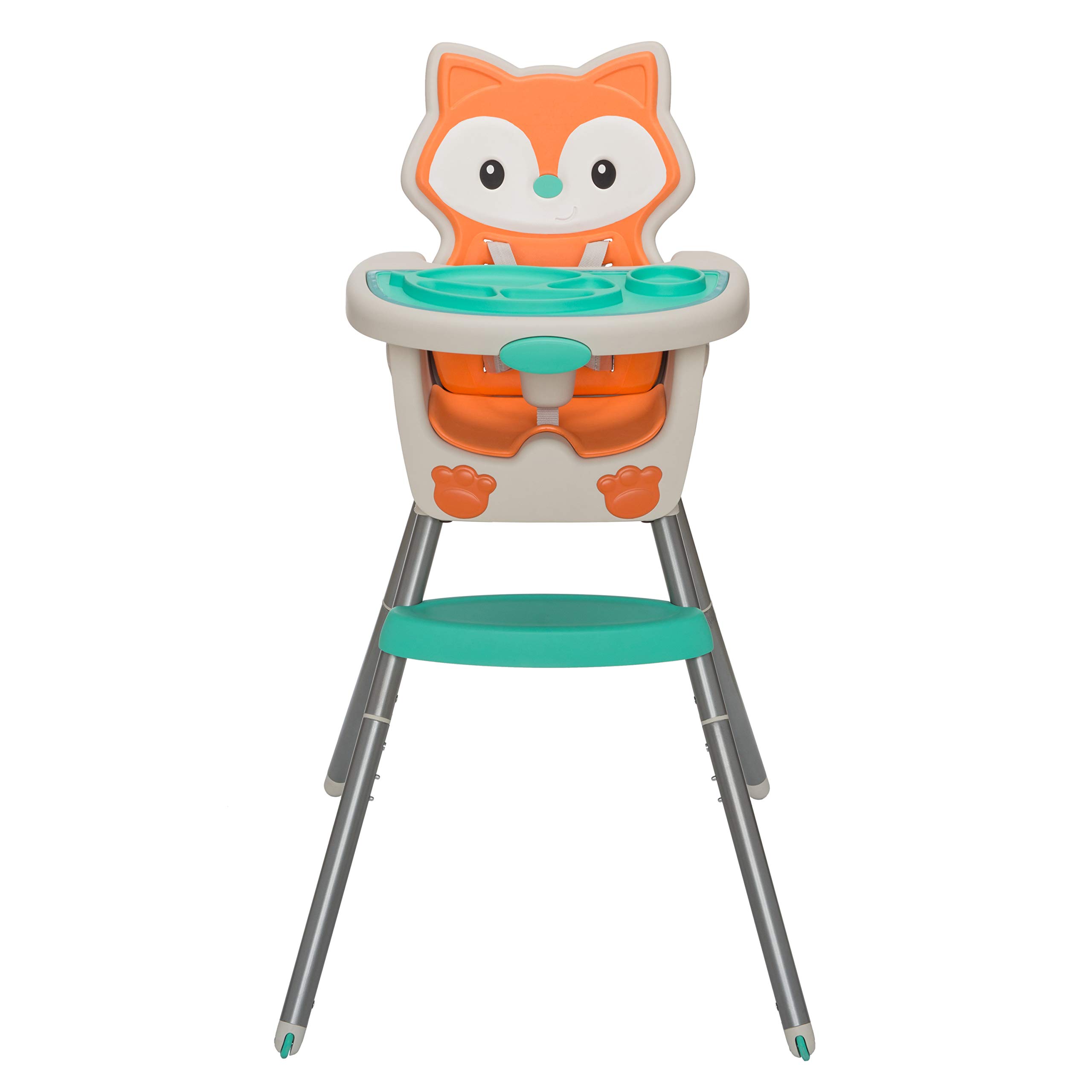 Infantino Grow-with-Me 4-in-1 Convertible High Chair, Orange