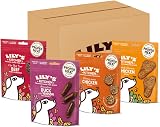 Lily's Kitchen Natural Dog Treats Multipack Beef Mini Burgers Duck Venison