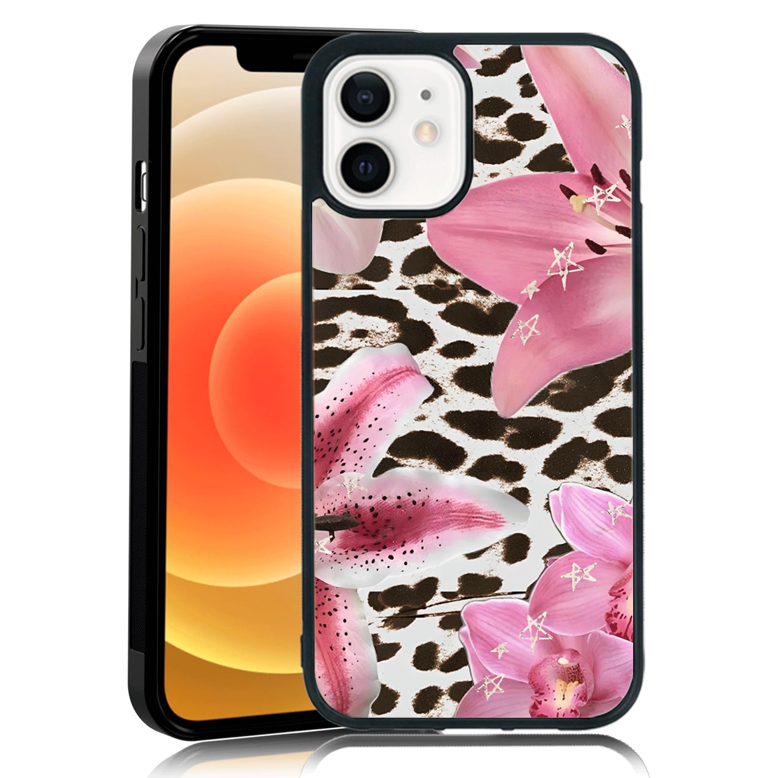 MMYAJT Leopard Print Phone Case Fit for iPhone