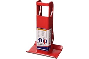 Fastway FLIP 88-00-6500 Trailer Tongue Automatic Fold-Up Jack Foot Plate for 2 1/4" Jacks-6" Extension (2-Inch Inner Jack Tube)