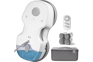 HUTT S7 Window Cleaning Robot, Large Suction, 3D Floating Chassis, HydroJet Water Spray 80ml Tank, Multiple Safety Systems, S