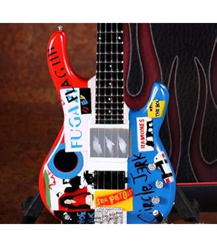 Amazon.com: AXE HEAVEN CP-301 Flea Bass Mini Guitar : Flea: Home