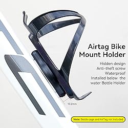 DLENP AirTag Bike Mount, Hidden Bicycle GPS Tracker