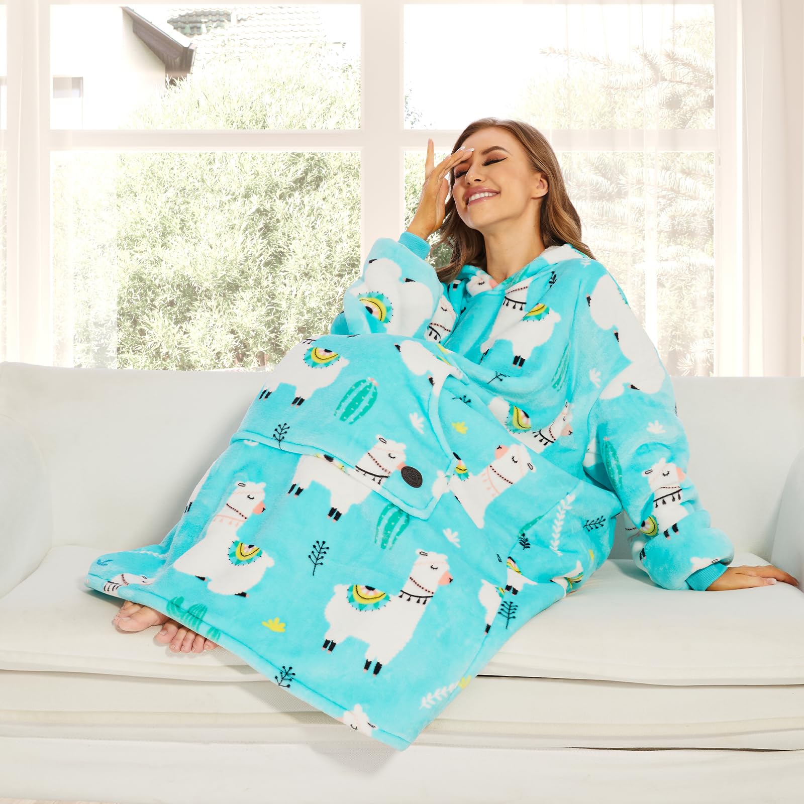 Wearable Blanket Hoodie