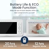 Babysense HD Video Baby Monitor with Night Light and Movement Monitor view 8