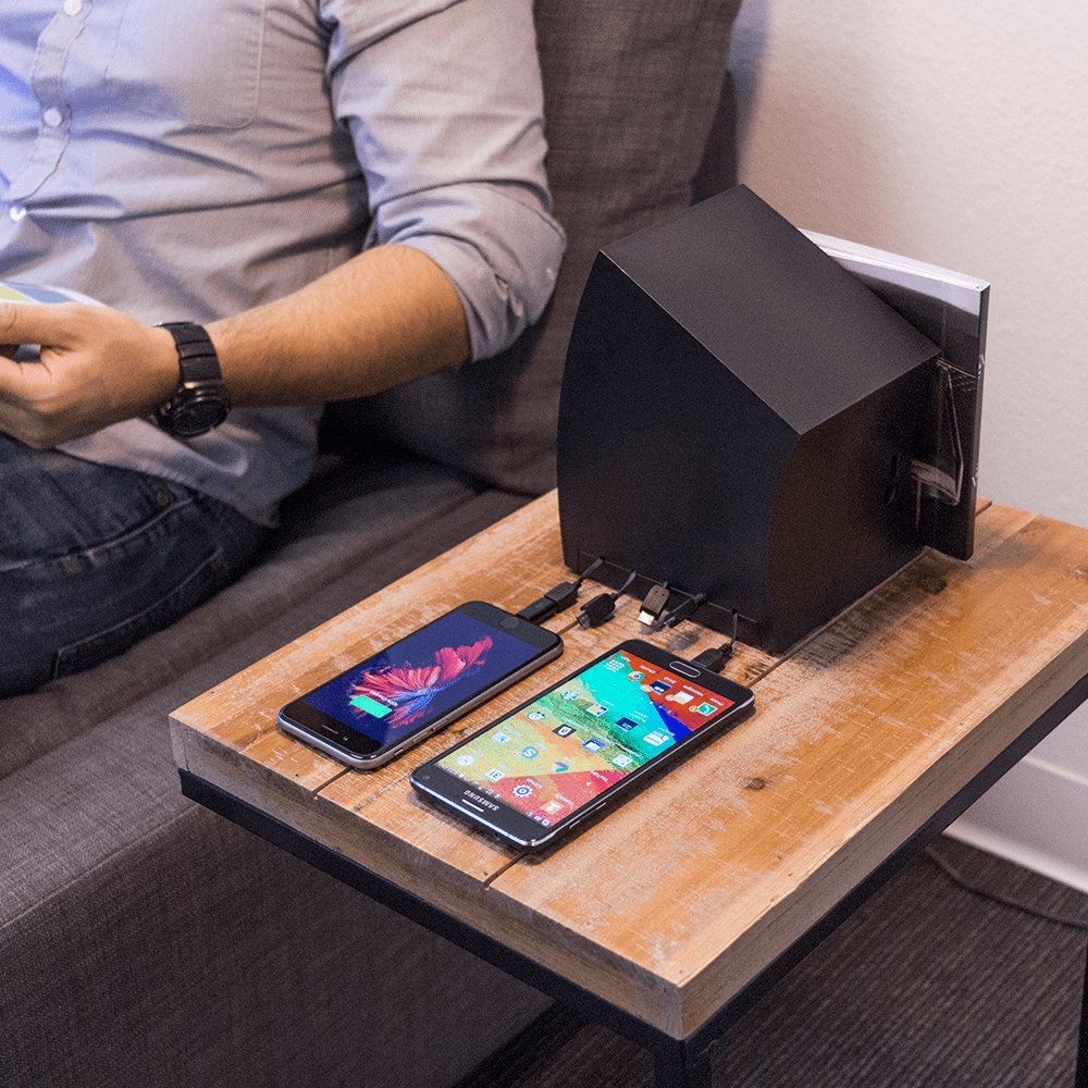 ChargeTech BatteryPowered Portable Cell Phone Charging Station Dock