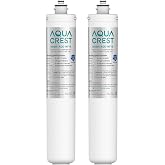 AQUA CREST H-300 Water Filter Replacement for Pentair&reg; Everpure H-300 (2) | Compatible with Everpure H-300, H-300-NXT, 7CB5, EV9270-71, EV9270-72, EV9618-11, EV9855-50, EV9282-01, 24000 Gallons, 2 Pack