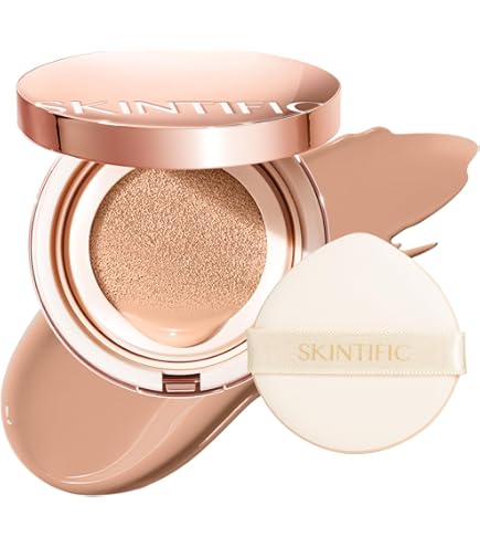 艶肌美人 Cushion Compact Cover Type C-02 Amazon.com : SKINTIFIC Full Coverage Cushion Foundation #22W Sheer