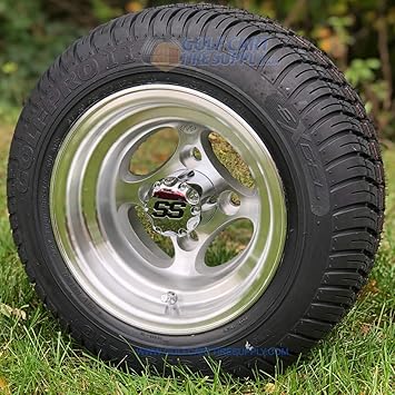 205 50 10 Golf Cart Tires
 - Amazon Com 10 Viking Machined Golf Cart Wheels And 205 50 10 Dot Tires Set Of 4 Automotive