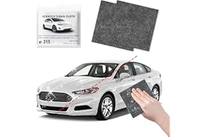JYINKZF Nano Sparkle Cloth Car Scratches Remover, Upgrade Nano Sparkle Cloth for Car Scratch, Nano Cloth for Small and Medium Scratched on The Surface, Nano Magic Cloth with Disposable Gloves (2 Pack)