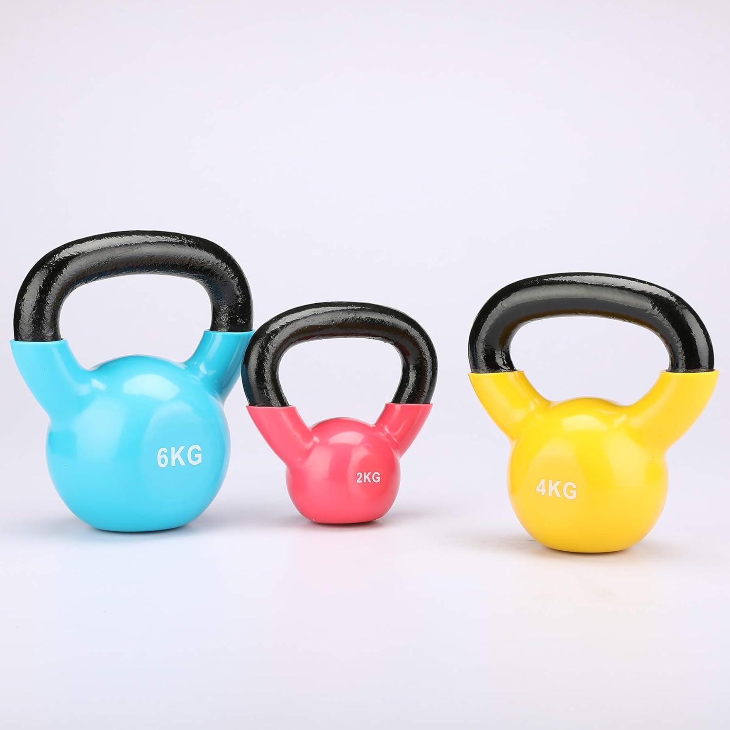 Z ZELUS Kettlebell Kugelhantel aus Gusseisen Schwunghantel 4kg bis 24kg