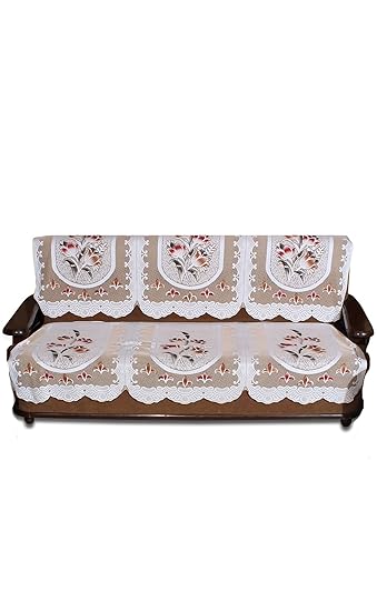 Yellow Weaves 2 Piece Multi Sofa Slip Cover -3 Seater