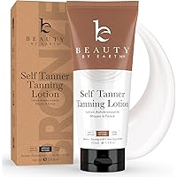 Self Tanner Tanning Lotion - Made with Natural & Organic Ingredients, Sunless Tanning Lotion for Body, Perfect Self Tan for W