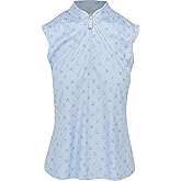 Greg Norman Solaria ML75 Sleeveless Blue Haze Shirt Women L