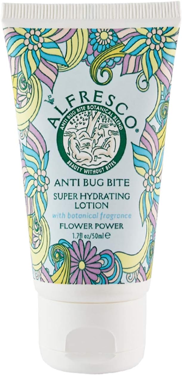 Alfresco, Power, Anti Bug Bite Face & Body Soothing Lotion, Natural Bug Repellent & Body Moisturiser