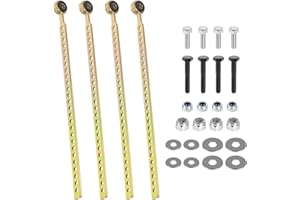 UMONIE 48100367 Height Control Valve Linkage - 14'' Max Adjustable Strap for Air Spring Bag | Compatible with Haldex HAL48100367 Neway SRK503 Automann MSRK1252 | Air Suspension Kit for HD Trucks Tractors