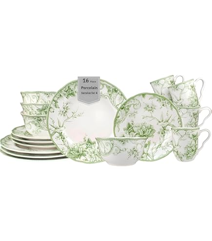 Tudor Royal Collection – Juego De Vajilla De Porcelana De Alta Calidad