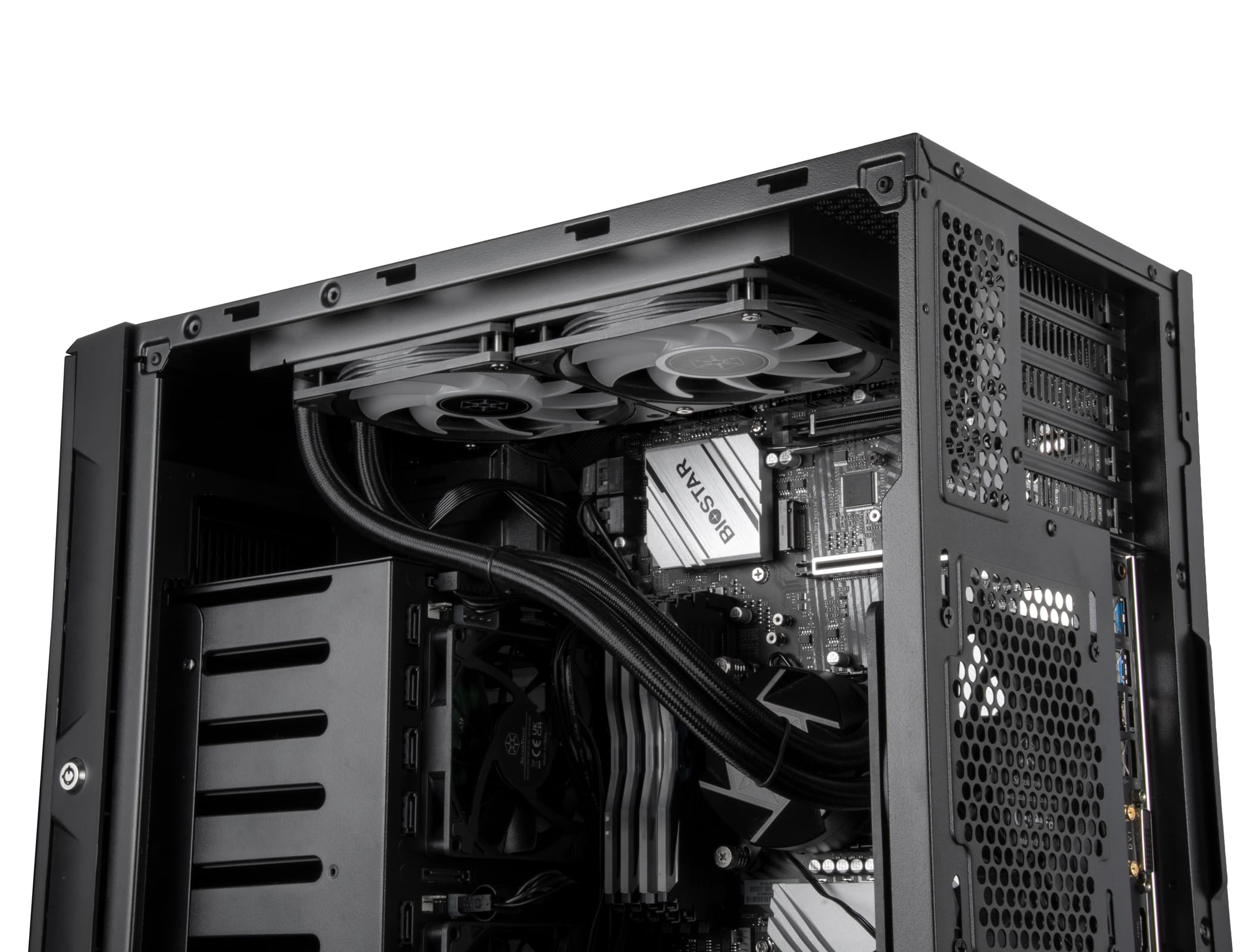 SilverStone Technology CS382 8-Bay SAS-12G / SATA-6G Hot-swappable High Performance Micro-ATX NAS Chassis, SST-CS382